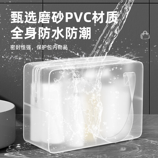 ToMill disposable portable toiletry bag, travel outdoor portable cosmetic bag storage bag, business trip waterproof shower storage bag