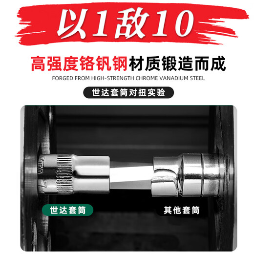 Sata Hexagonal Sleeve Tool Xiaofei Puller Zhongfei Hülsekopf Dafei Nr. 8 13/14/17/12/20/24mm 11304 Xiaofei Hexagonal 5mm