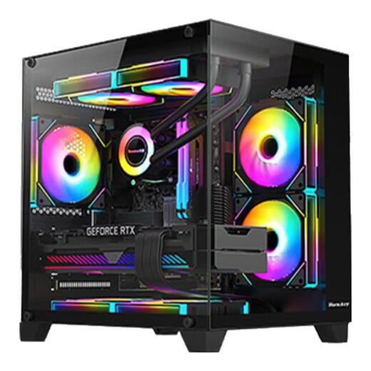 Holy halberd new i9-class i7-class computer host desktop computer desktop assembly computer complete set of complete machine 4060 game live broadcast e-sports office home desktop host diy computer single host 25-year new model + complete machine five-year warranty set of 7 i9-level 36 threads | 64G | tenth generation stable multi-open