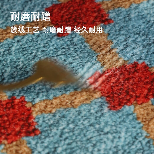 Budis medieval style bathroom door mat thickened absorbent foot mat bathroom non-slip floor mat home bedside blanket 60*40CM