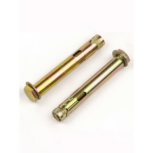 Thousand-speed wheel galvanized external hexagonal internal expansion screw built-in expansion bolt pull-out expansion screw M8*60 (50 pieces)