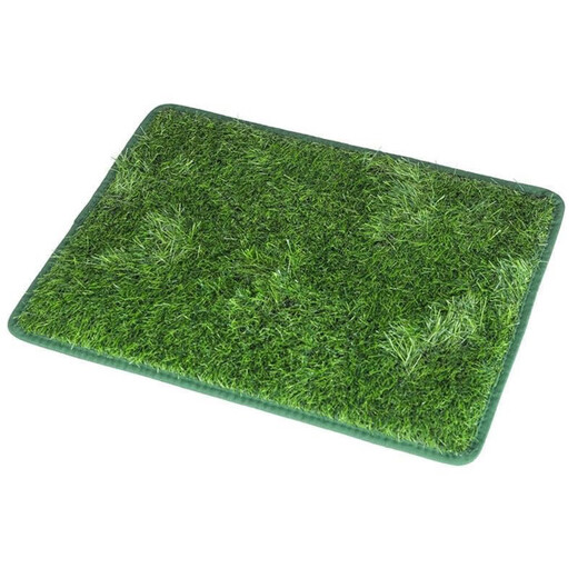 Pet Lawn Dog Toilet Lawn Urgent Mat Courtyard Artificial Lawn Pet Supplies Balcony Decoration Cutting Medium (58*46cm)