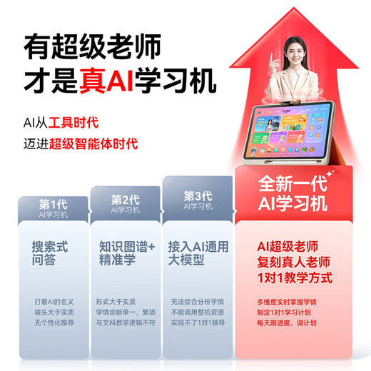 Homework Learning Machine P50/T30 all-in-one learning and practicing machine for primary school students, junior high school students, tablet teaching materials, simultaneous practice of real questions, special practice for eye protection, 1.9 billion question bank, plus free printer P50 6+256G