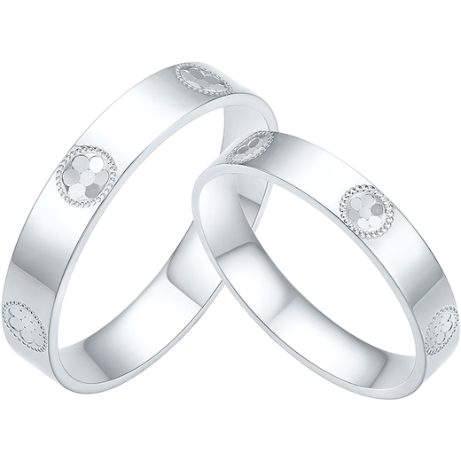 Saturday Fu PT950 platinum ring platinum ring B0115816 women's ring size 14 about 4g birthday gift
