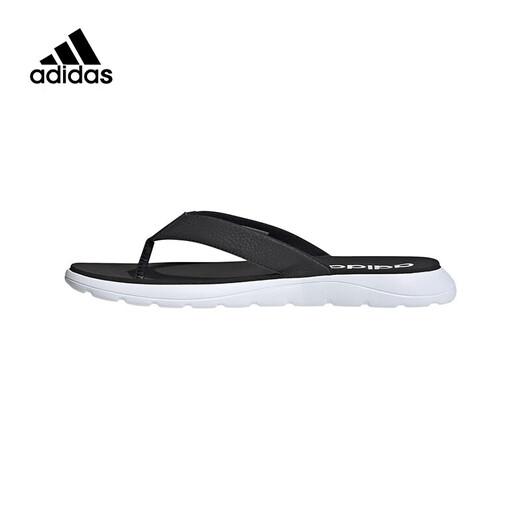 阿迪达斯（adidas）男鞋COMFORT FLIP FLOP运动鞋休闲鞋拖鞋EG2069 黑色  42 