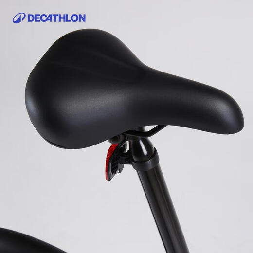 Decathlon folding bike T120 adult commuter bike 6-speed variable speed 20-inch light bike white-4588489