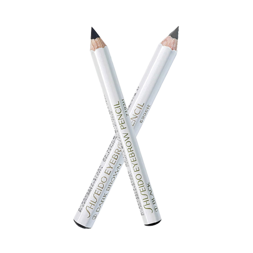 Shiseido Hexagonal Eyebrow Pencil Black 1.2g + Dark Brown 1.2g Set Waterproof and Sweatproof Cosmetic Gift for Women