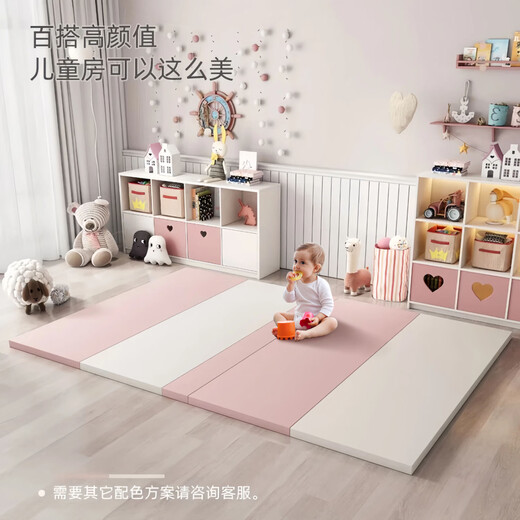 Taoniwu Baby XPE plegable Mat de rastreo Engrosado 4 cm Baby Indoor PU PUN PLOTABLE MATA DE PISO KINDERGARTEN CLÁSICA GRIS Y BLANCO 40% de descuento Material XPE 120*180 Material amigable para el medio ambiente Certificación 3C Certificación