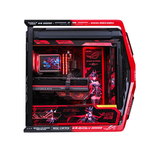 ASUS 24-issue interest-free U Emperor recommends R9 9950X3D RTX5090/RTX5080 Night God pure blood ROG family barrel Chuangshi God 701 desktop host assembly computer complete machine R9 9950X3D+RTX5090 | four