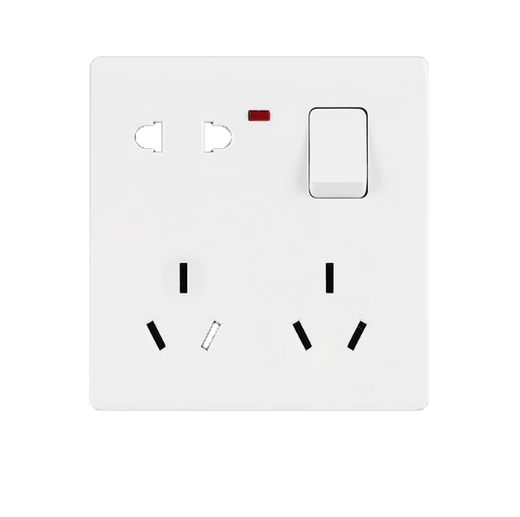 Nanpan power socket, one opening, eight holes, single control