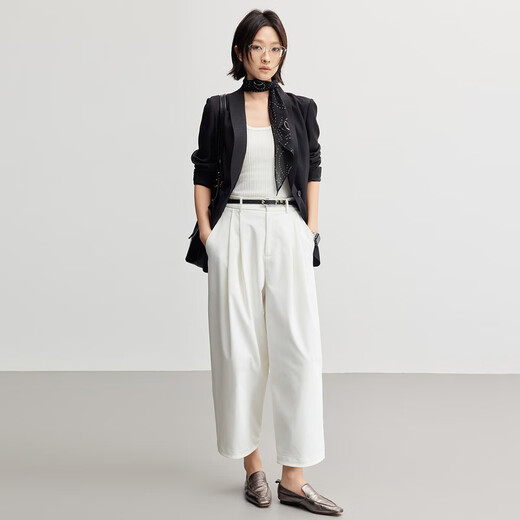 MEIYANG Producer Suit Anti-Break Sun Protection UPF50+ Anti-Wrinkle One-Button Suit Jacket Black L