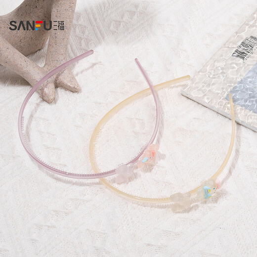 Sanfu Butterfly Rabbit Dog Headband Single Lively Cute Fun Hair Accessories Headband 842405 Blue Butterfly 1