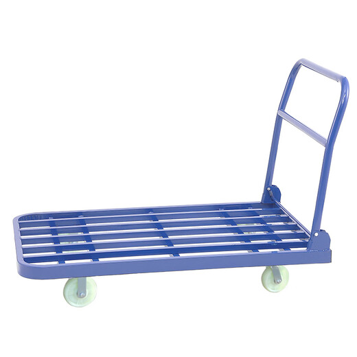 Handun trolley, flatbed, small trolley, trailer, folding trolley, truck, truck, driver, pull truck, 120*80 with wear-resistant nylon wheels