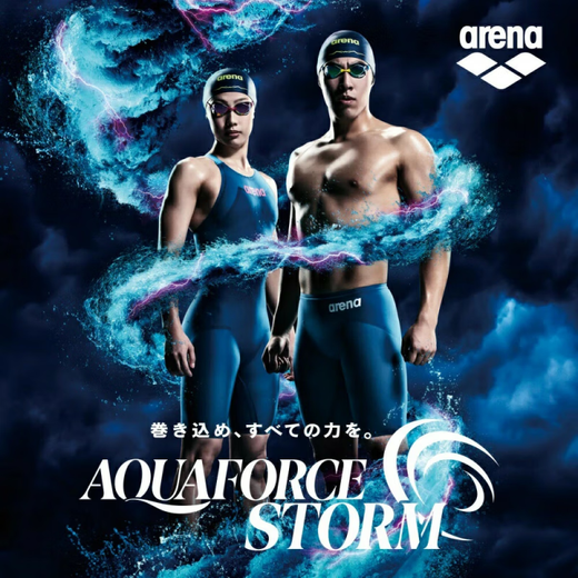 Arena (arena) Arena competitive one-piece swimsuit short distance athlete FinaMark high-speed swimsuit ARN-4000W DBLU L