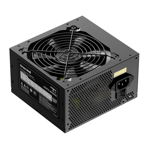 500-W-Computer-Netzteil HOPE-6000DS mit Great-Wall-Bewertung (doppelter 8-Pin/75 cm langes Kabel/temperaturgesteuerter Lüfter/breiter/unabhängiger Schalter)