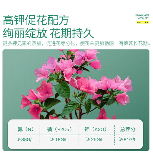 Stanley Bougainvillea flower special flower fertilizer nutrient solution household potted flower plant flowering fertilizer 500ml