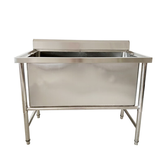 Stainless steel dog washing pool pet shop dog washing pool thickened non-slip cat and dog pet bath basin supports customization standard 120*70*90 deep 40