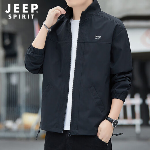 JEEP SPIRIT Jeep jacket men's autumn stand collar jacket men's casual jacket men's loose clothes men's clothing