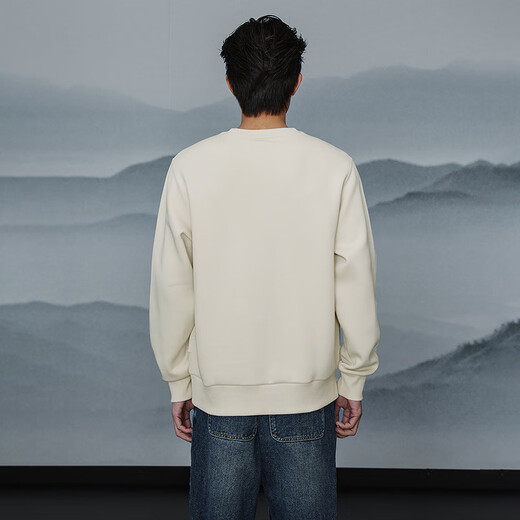 HLA海澜之家卫衣男秋季25中华龙圆领远红外长袖男