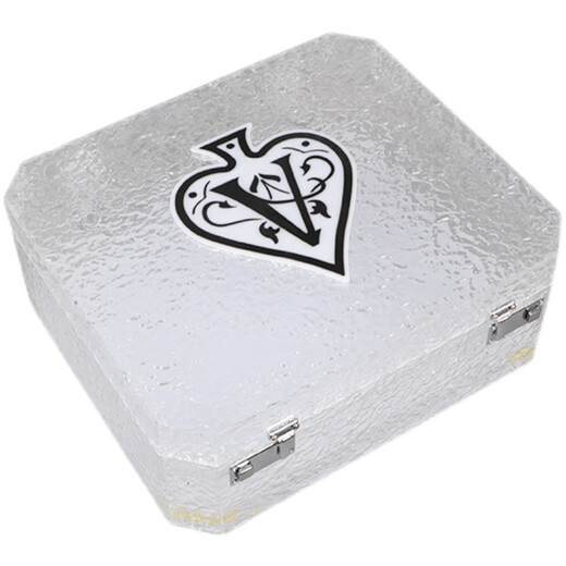 Black Brand Spades Frozen Dragon Set Wine Box Champagne Box Wine Box KTV Bar Luminous Ice Pattern Fruit Box Ice Bucket Package 1 Pack Wine Box Colorful_Does Not Include Wine