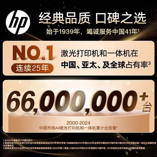 HP 323dnw laser printer wireless multi-function double-sided black and white wired network printing business office printer large load high-speed printing one year door-to-door