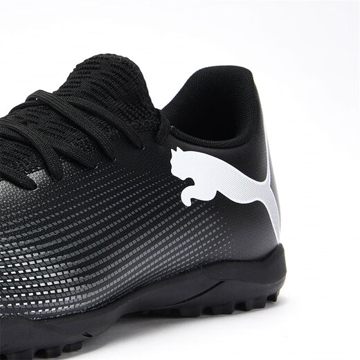 PUMA TT Spike Frisbee Football Shoes Men's Summer Artificial Turf Spikes FUTURE 7 107726 Black-White-02 42