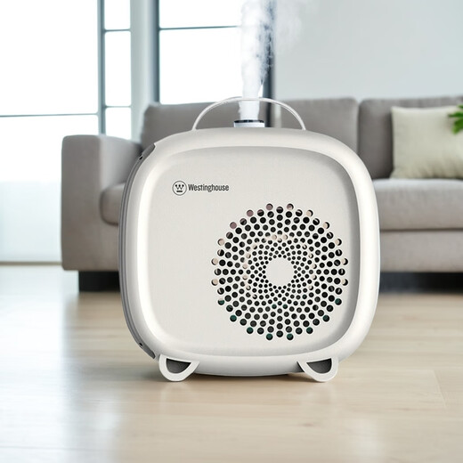 Westinghouse American small heater household desktop heater energy-saving small sun hot air mechanism heating artifact white