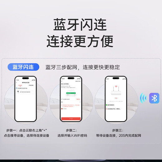 dahua大华摄像头500万无线wifi智能AI监控5MP高清双光全彩夜视家用蓝牙配网双频5G云台旋转语音对讲