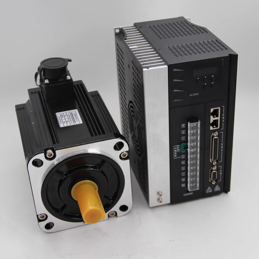 Yue Changsheng 130/180ST AC servo motor set 380V power supply driver 1.5KW2KW3KW5.5KW 180-27n.m-1500 rpm + drive 4.3KW without brake horizontal use
