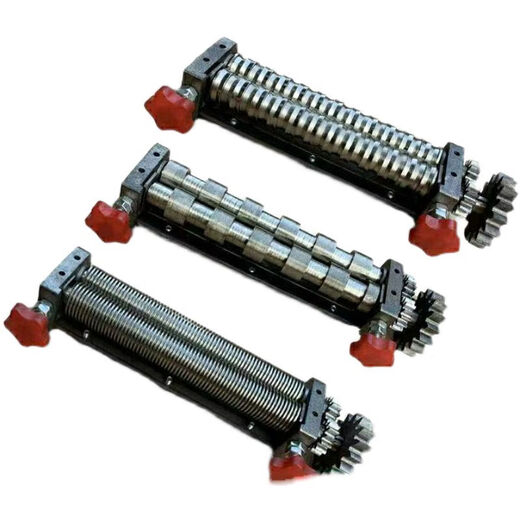 Baishui Temple household noodle machine noodle machine cutter head tool accessories round noodle knife plate noodle knife noodle knife stainless steel knife 140 type 26 electroplated knife