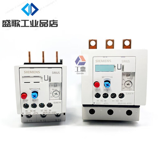 Siemens thermal relay 3RU5146 motor overload and overheat protector 28-40A 3RU5936-3AA01 independent installation base