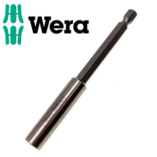 Vera Germany Vera WERA full stainless steel hand electric screw bit extension joint 3899/4/1 100mm 3899/4/1