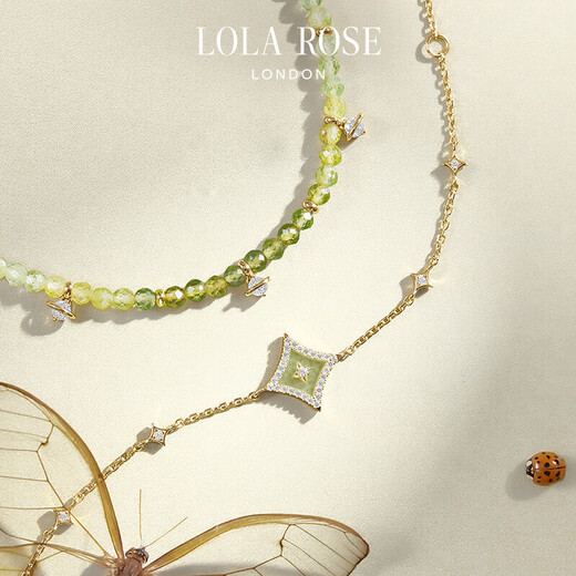 LOLA ROSE Lola Rose Sugar Cube Green Watch Watch for Women Light Luxury Versatile Birthday Gift New Year Gift for Girlfriend and Wife