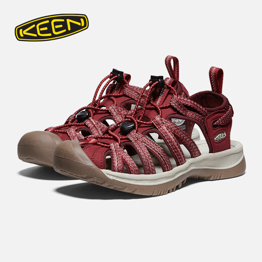 KEENWHISPER women's outdoor comfortable breathable sandals and river shoes smoke blue-1022809 35.5