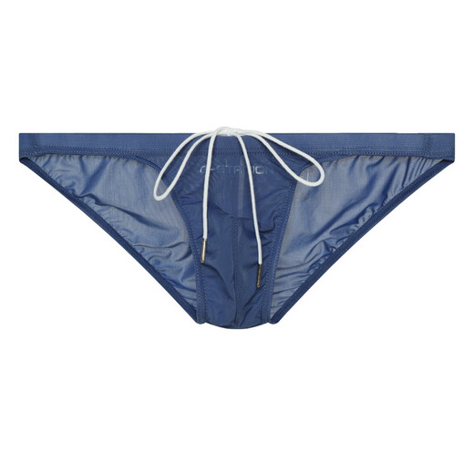 G-STATION70g ultra-thin, sexy, simple and fashionable men's swimming briefs, soft, comfortable, quick-drying and transparent when exposed to water, sports and fitness, black XL