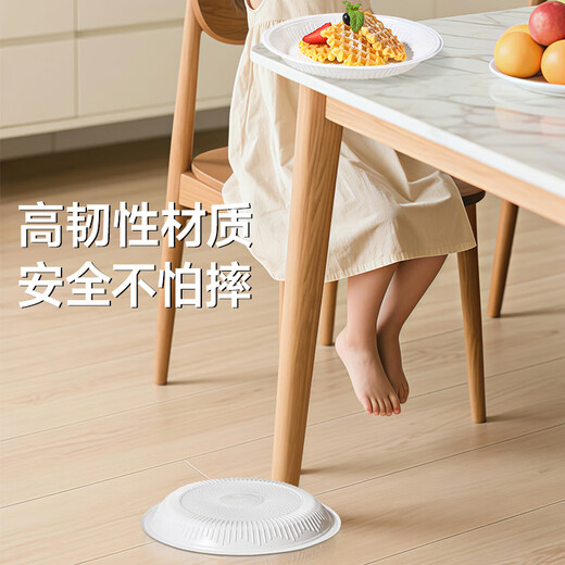 Meiya Disposable Dinner Plate Food Grade 21cm*40 Camping Picnic Fruit BBQ Cake Dip Plate