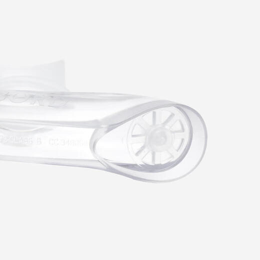 迪卡侬潜装备潜水面罩儿童游泳眼镜可呼吸面罩水下泳镜 绿色