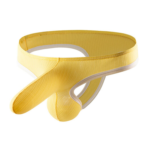 Iosn summer new barbie pattern underwear sexy and interesting low-waist breathable sweat-absorbent color matching quick-drying men's thong dark gray XL X