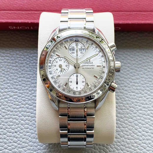 [Second-hand 95 new] Omega OMEGA Men's Watch Speedmaster Series 39MM Automatic Mechanical Watch Men's Casual 3523.30.00 White Disc-3523.30.00