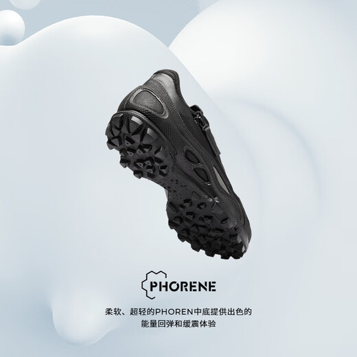 ECCO BIOM C Trace 25th Autumn New Zipper Outdoor Sports Shoes for Men Jianbu 803454 Black 41