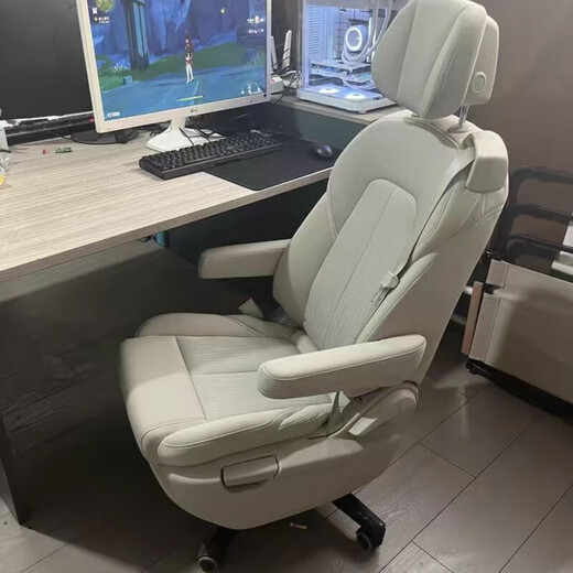 GL8 e-sports chair Buick GL8 car mid-row seat new model Internet celebrity 652/653 modified office student comfort Toyota Senna weaving Senna dual-wheel bracket