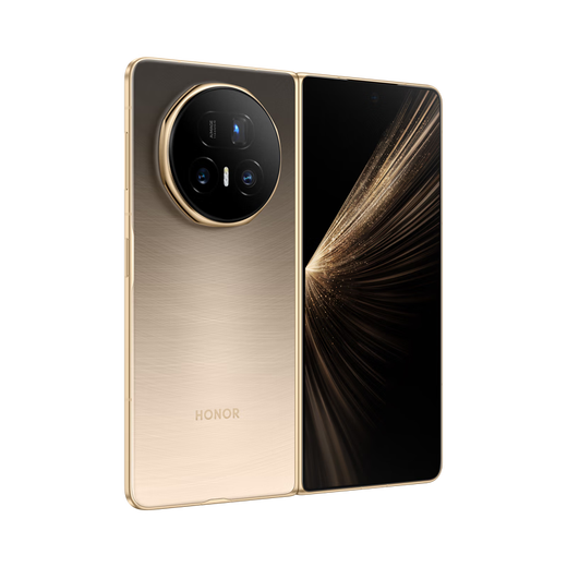 Honor Magic V5 new 5G folding screen mobile phone Honor mobile phone Dawn Gold 12GB+256GB official standard configuration