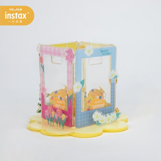 INSTAX Fuji instax Youth Over Flowers Series Desktop Photo Frame Set