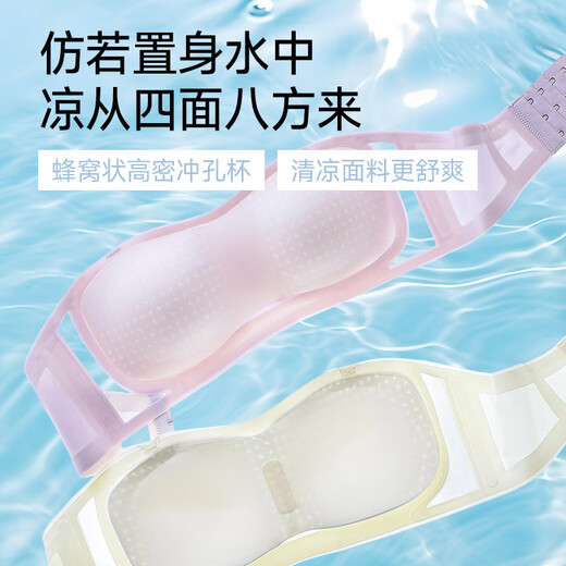 Yu Zhaolin Underwear Women's Summer Thin Removable Shoulder Straps No Wires Seamless Breathable No Cup Drops Anti-Slip Bandeau Bra Skin Color + Skin Color 2 Pack S Recommended 32/70AB