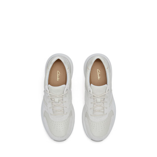 Clarks Bastelbewegung Herren neuer stilvoller atmungsaktiver Spleißdicke Sports Casual Schuhe weiß 261845757 41