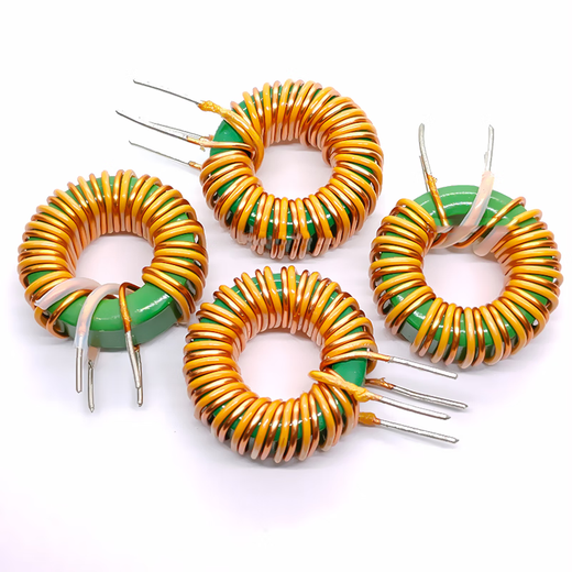 Hanshi Hengye base choke ring common mode inductor ferrite 10A high current 15mH-0.55 wire-vertical insulated wire (20 pieces)