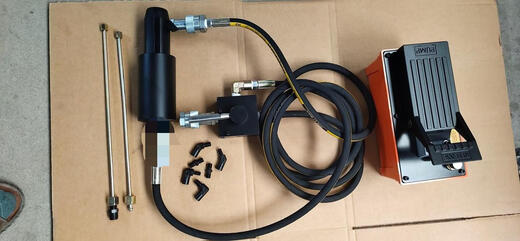 New ultra-high pressure pneumatic grease nozzle dredge dredge repair tool engineering vehicle truck butter hole dredge dredge complete set with pump