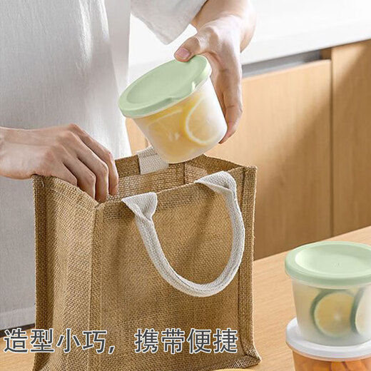 Macaron cover food storage crisper sealed round refrigerator storage box cereal snacks vegetables and fruits sealed crisper yellow 1 piece