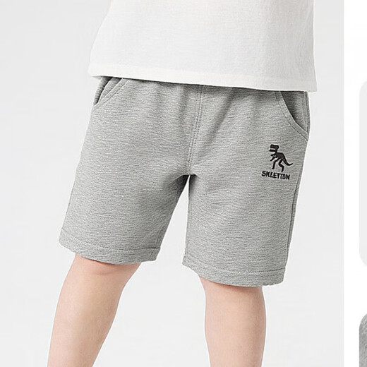 Uniqkuku [same style in the mall] Boys summer sports shorts new style children's small children's mid-sleeved baby suit summer U15781 dark blue 90 cm