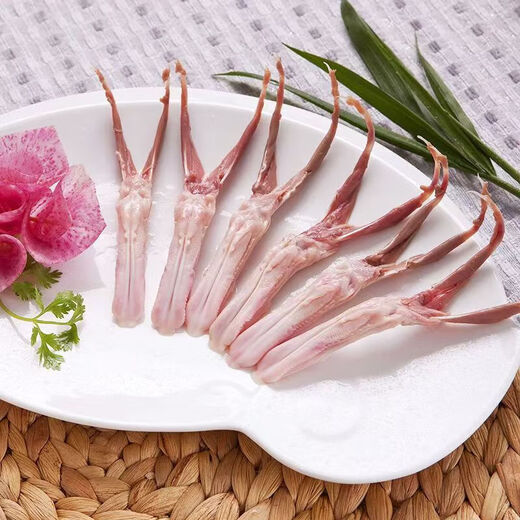 Big factory supply Cherry Valley Duck Frozen Duck Tongue Fresh Duck Tongue Braised Stewed Ingredients Fresh Frozen 2Jin Jin equals 0.5kg Duck Tongue